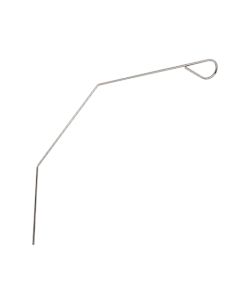 Omcan angled deep fryer cleaning rod - 33.1''