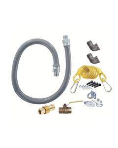Dormont RG7548 ReliaGuard Gas Connector Kit 0.75" x 48" with Standard Snap Quick-Disconnect