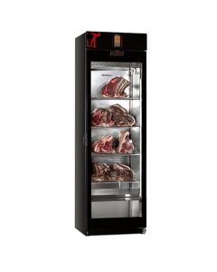 Primeat 80 KG Dry Aging Cabinet - Black, Standard Glass