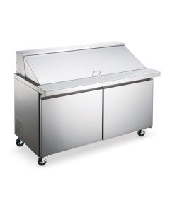 Aurora 61" Mega Refrigerated Prep Table - 469L