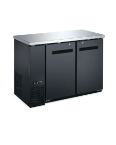 Aurora 49" Back Bar Cooler with 2 Solid Doors - 318L