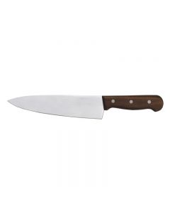 Omcan 17633 10" Cook Knife with Rosewood Handle