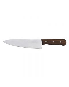 Omcan 17634 8" Cook Knife with Rosewood Handle