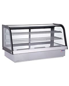 Omcan 48" Countertop Drop-in Curved Glass Refrigerated Display - 157L