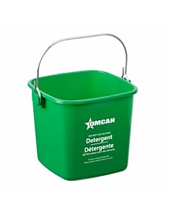 Omcan 3-Qt. Cleaning Pail for Detergent - Green