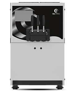 Gelmatic Double and Twist flavors Countertop Gravity Fed Soft Serve Machine - 26 Kg/h production capacity