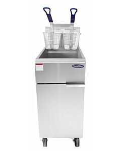 Atosa ATFS-50 HD 50 LB Stainless Steel Deep Fryer