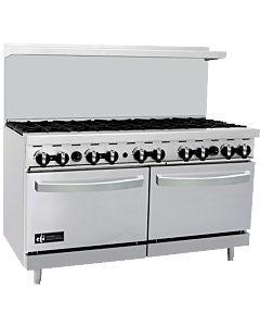 EFI RCTRS-10B-N 60″ Liquid Propane Gas Range With 10 Open Burner