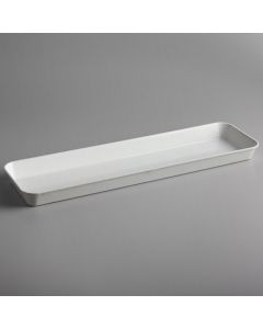 Cambro 8302MT148 Rectangular Market Pan 8" x 30" x 2" - White