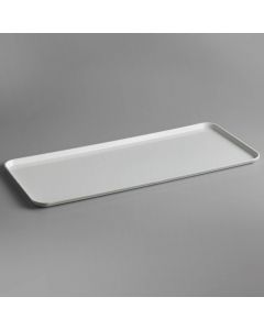 Cambro 1230MT148 Rectangular Market Tray / Pan 12" x 30" x 3/4" - White