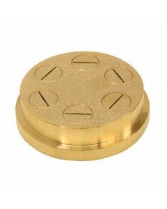 Omcan #51 Pasta Die Brass for items 16643, 13236, and 13440 Pasta Machines