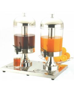 Omcan Double Ice Cooled Juice Dispenser 16-Quart