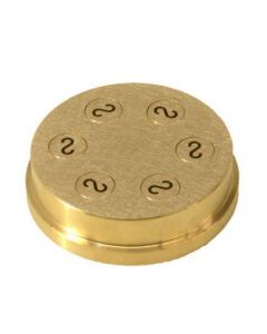 Omcan #386 Caserecce – Pasta Die Brass for item 13364 Pasta Machine