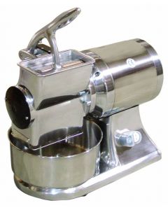 Omcan European Stainless Steel Cheese Grater with 1.5 HP and Micro-Switch