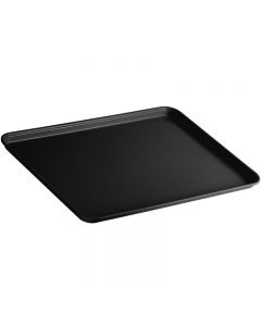 Cambro 1826MT110 Rectangular Market Pan / Tray 26" x 18" x 3/4" - Black