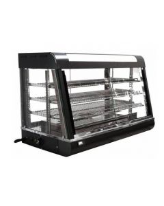 Omcan REFURBISHED -DISPLAY WARMER 36 INCH/902MM WIDE BLACK 1500 W 110V/60/1 CE cQPSus