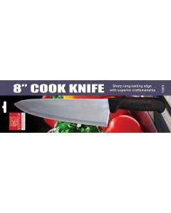 Omcan 8" Cook Knife with Polypropylene Handle