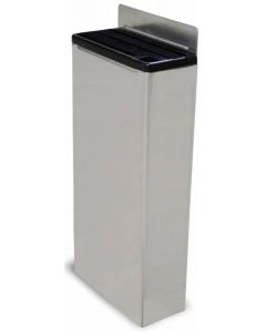 Omcan Extra Small Stainless Steel Knife Rack with Closed Back
