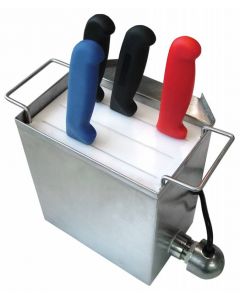 Omcan Stainless Steel Knife Sanitizer for 12" Knives