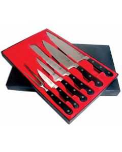 Omcan 6 Piece Forged Knife Set