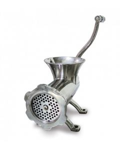 Omcan Manual Stainless Steel Meat Grinder # 22