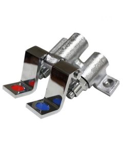 Zanduco Stainless Steel Foot Valve for Pedestal Sinks