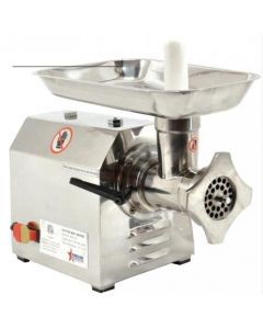 Omcan REFURBISHED -MEAT GRINDER #12 STAINLESS STEEL 0.9 HP/649 W 110V/60/1 cETLus
