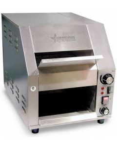 Omcan Stainless Steel Conveyor Toaster with 9 5/8" Conveyor Belt