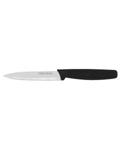 Omcan 4" Paring Knife with Black Polypropylene Handle