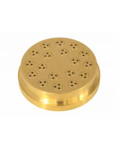 Omcan #12 Pasta Die Brass for items 16643, 13236, and 13440 Pasta Machines