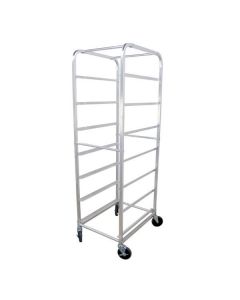 Omcan Aluminium Pan Rack with Curved Top - 7 Slides