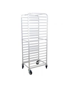 Omcan Aluminium Pan Rack with Curved Top - 18 Slides