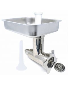 Omcan #12 Stainless Steel Grinder Head Attachment – Complete Unit