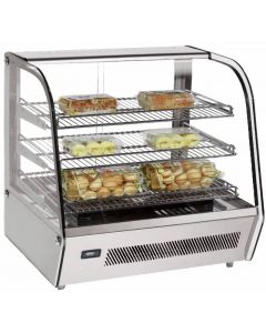 Zanduco 27" Countertop Curved Glass Display Warmer