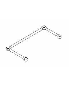 Zanduco Leg Brace for Two Tub Sinks