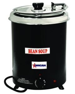 Omcan 6 QT Soup Kettle with Metal Lid