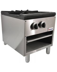 Omcan Single Gas Range with 100,000 B.T.U.