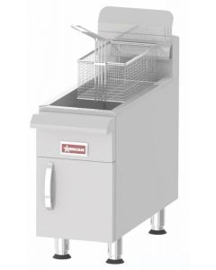 Omcan Omcan Commercial Countertop Natural Gas Fryer with 15 lb. Oil Capacity