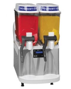 Bunn ULTRA-2 AF Liquid Auto Fill White 2 Bowl Slush / Frozen Drink Machine, 3 Gallon, CFV