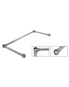 Zanduco Galvanized Leg Brace For Worktable 24" X 72"