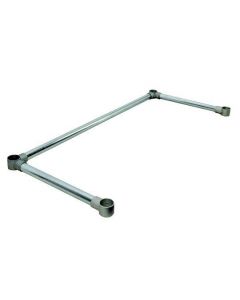 Zanduco Galvanized Leg Brace For Worktable 30" X 48"