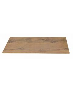 Elite Global Solutions 20" x 10" x 5/8" Rectangular Faux Wood M1020