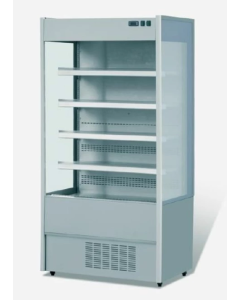 Omcan Stainless Steel Refrigerated Open Display Case 60''