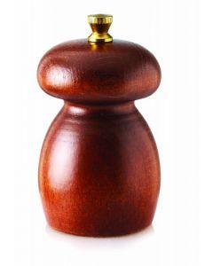 Omcan 8cm Long-Seasoning Beech Wood Classic Pepper Mill MP