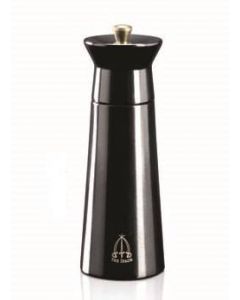 Omcan 15cm Beech Wood Pepper Mill Black