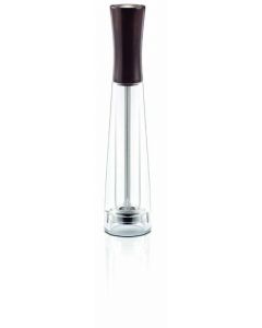 Omcan 26cm Beech Wood (Dark) Pepper Mill