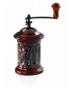 Omcan Manual Coffee Grinder - Beech wood and Steel sheet
