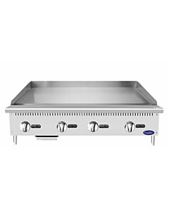 Atosa ATMG-48 HD 48'' Manual Griddle with convection kit - 120,000 BTU