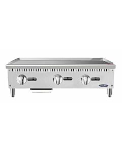 Atosa ATMG-36 HD 36'' Manual Griddle with convection kit - 90,000 BTU