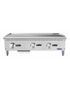 Atosa ATMG-36 HD 36'' Manual Griddle with convection kit - 90,000 BTU